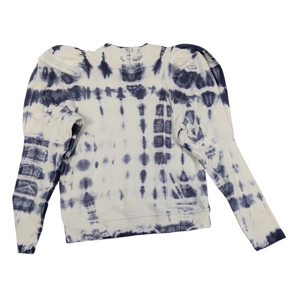 Ulla Johnson Philo Puff Sleeve Tie Dye Sweatshirt Size Large - Picture 2 of 8